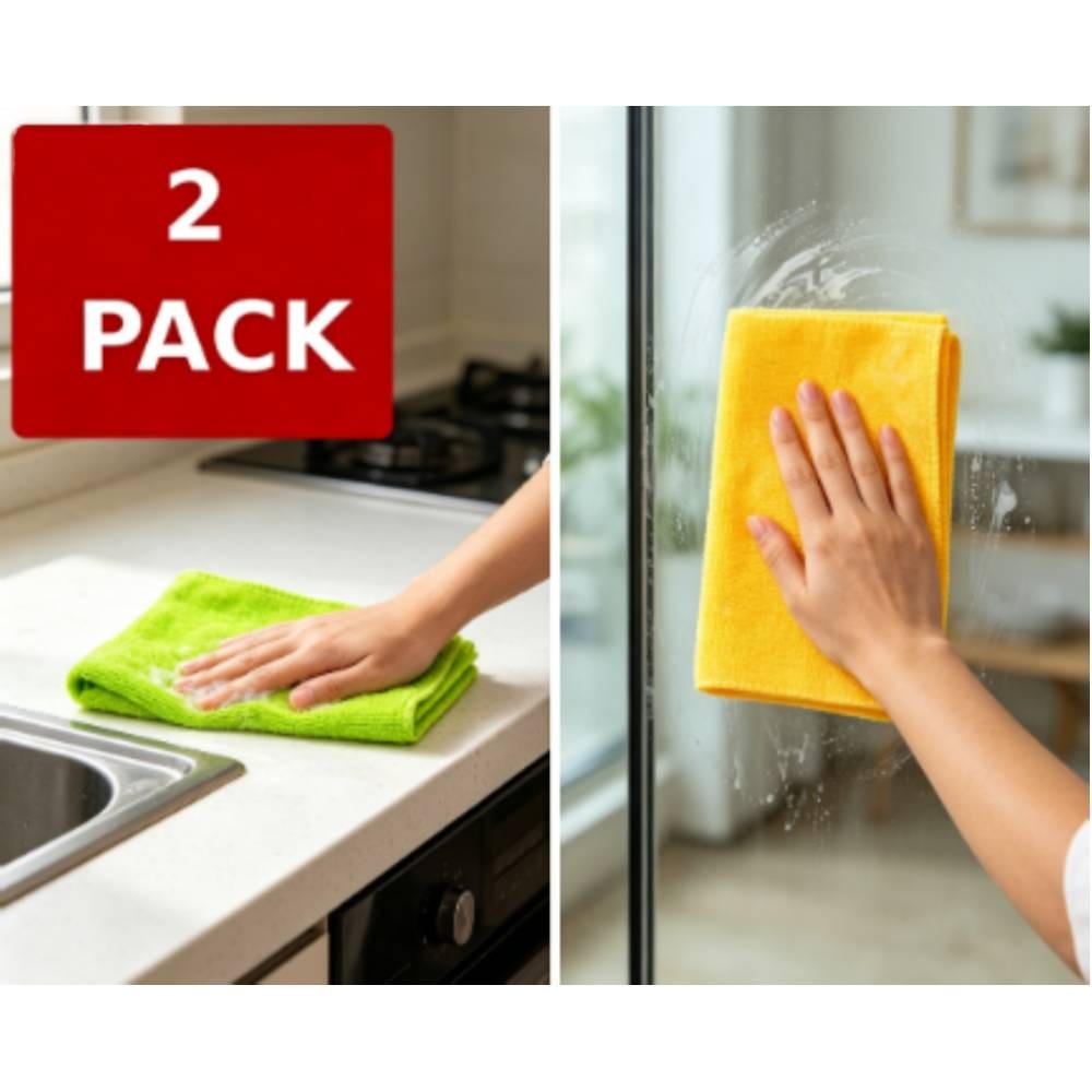 Multi 2/10/50 Pack Microfiber Cleaning Cloth Towels Car Detailing Polishing Rag.