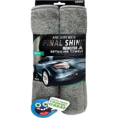 (36-pks of 2) Viking Final Shine Monster Jr 12 In x 16 In Detailing Towel 953800