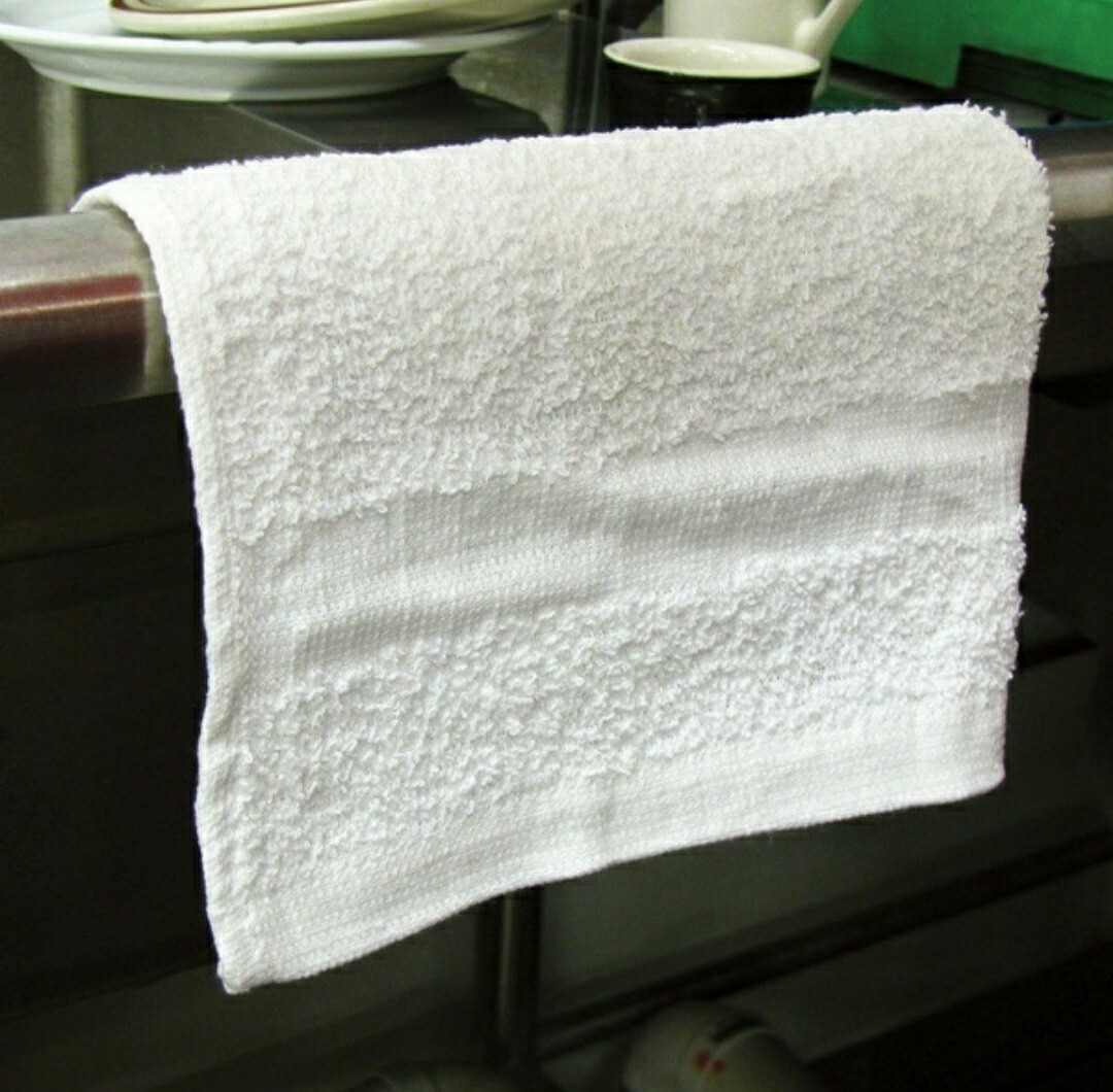 5 Lb White COTTON Terry Cloth Cleaning Towels / Rags / Wiping Cloths Premium