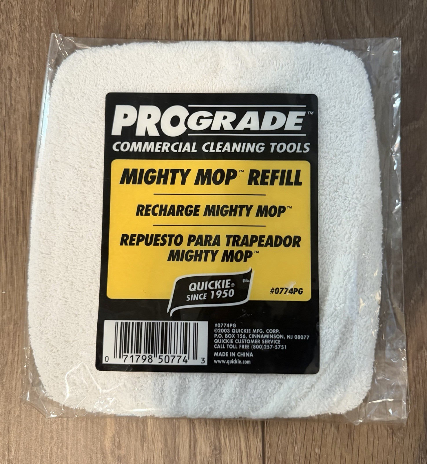 Mighty Mop Refill 0774 PG – Pro Grade – Quickie Professional
