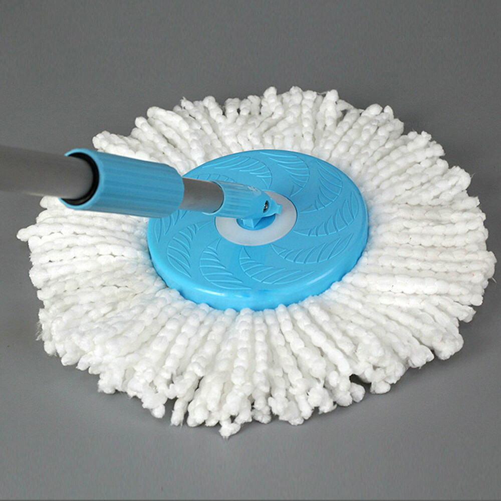 12 Pack 360° Spin Magic Mop Replacement Head Round Shape Standard Size Microfibe