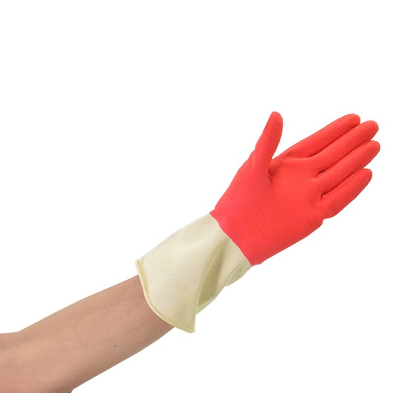 6Pairs Reusable Dishwashing Gloves Household Cleaning Gloves Waterproof Non-Slip