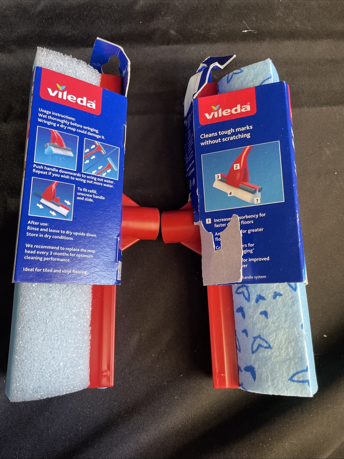 Vileda Magic Mop Refill 2 Pack