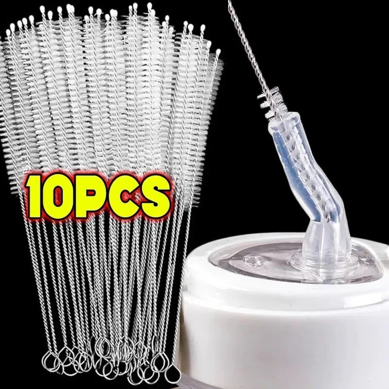 Nylon Straw Cleaner Cleaning Small Brush For Drinking Pipe Tube Baby Milk Bottle