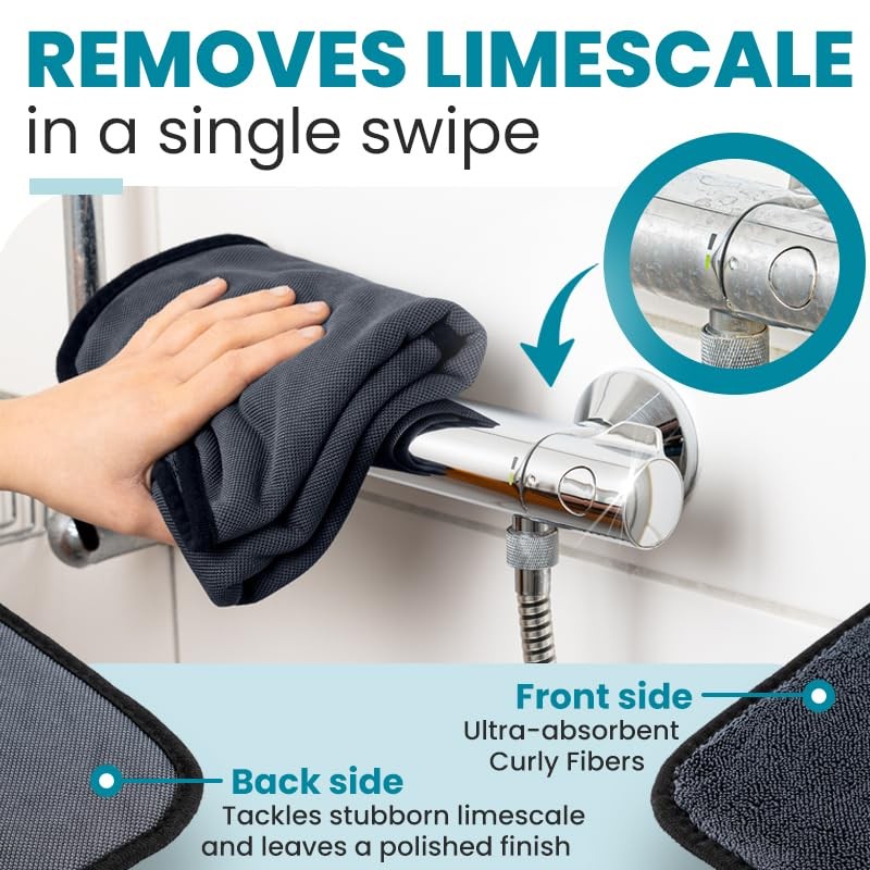 Shiny Wipes XL Drying Towel, The Original, Ultra Absorbent Twisted-Loop Desig…