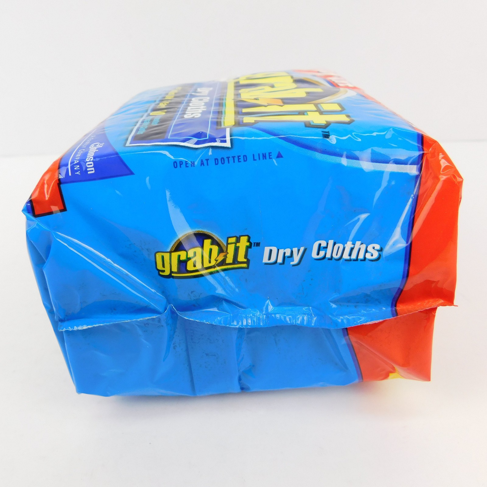 3 Pks. Johnson GRAB IT Dry Disposable 30 Unscented Dusting Cloths fits Swiffer