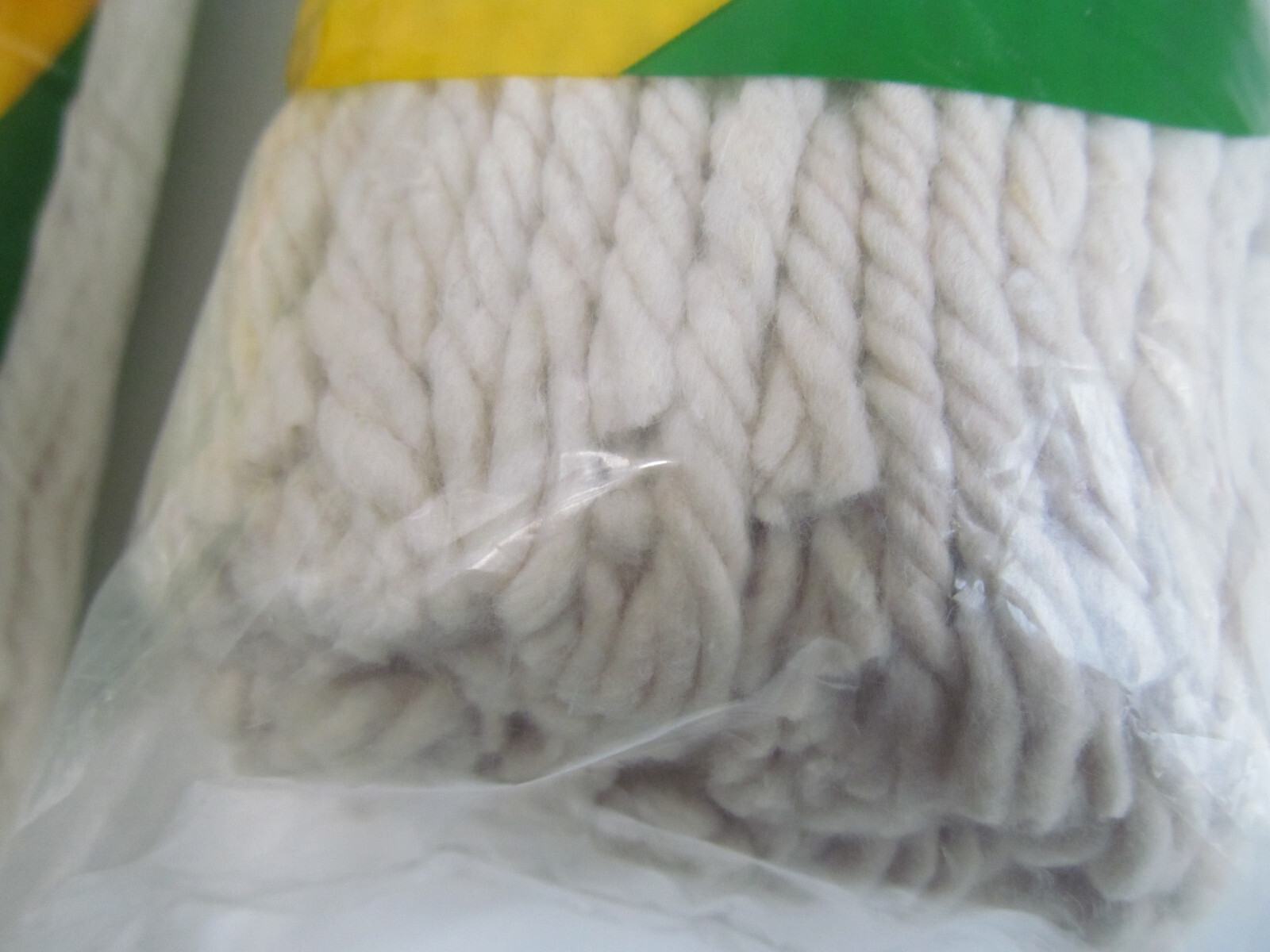 2 Cotton Floor Mop Head Refill Replacement Cleans Vinyl Ceramic Tile Libman F