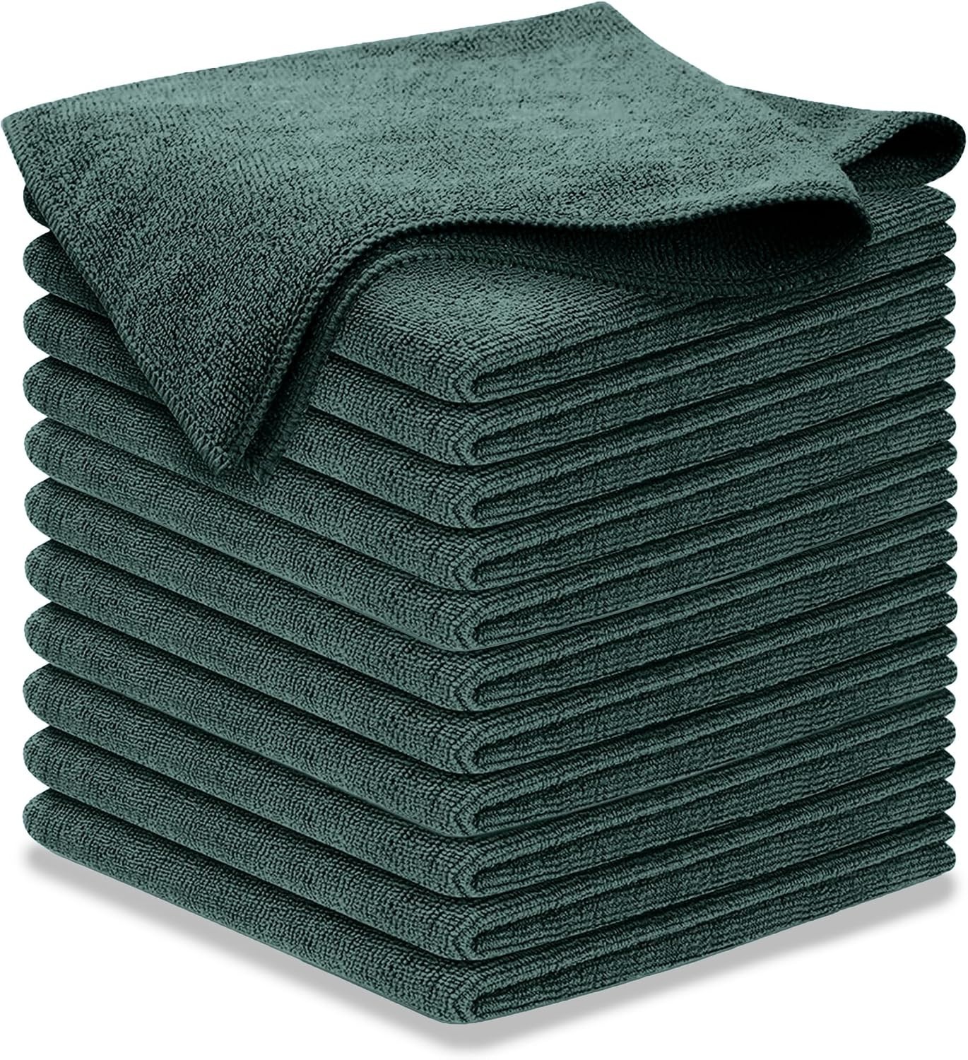 High Performance Grip-Root Microfiber Cloths – 12-Pack, Lint-Free & 1200 Washes