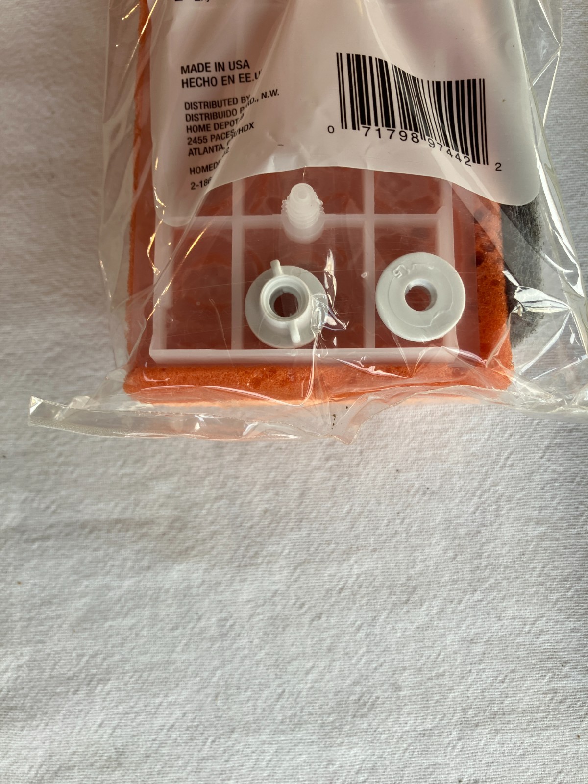 (2) HDX 1000018618 Automatic Sponge Mop Refill, Type S, 9”