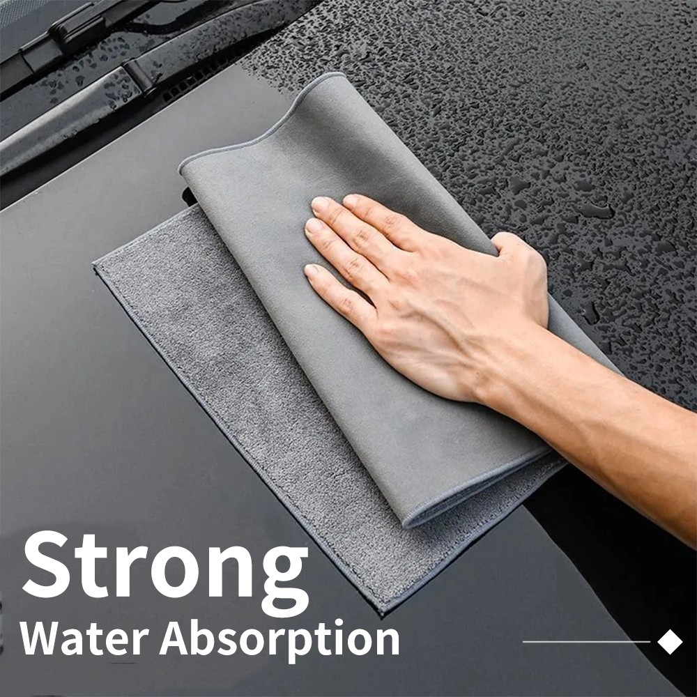 5PCS Microfiber Cleaning Cloth Towel Rag Car Polishing Auto Detailing No Scratch