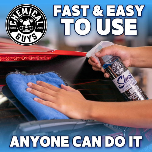 Chemical Guys CLD30016 Streak Free Glass & Window Cleaner (Works on Glass,…
