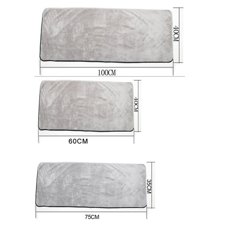 1pcs Ultra-Soft Microfiber Car Wash Towel–High Absorbent Cleaning & Drying Cloth