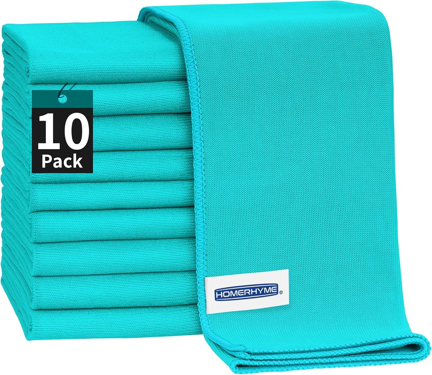Microfiber Glass Cleaning Cloth 12 Pack Window Glass Cleaning Rags Reusable