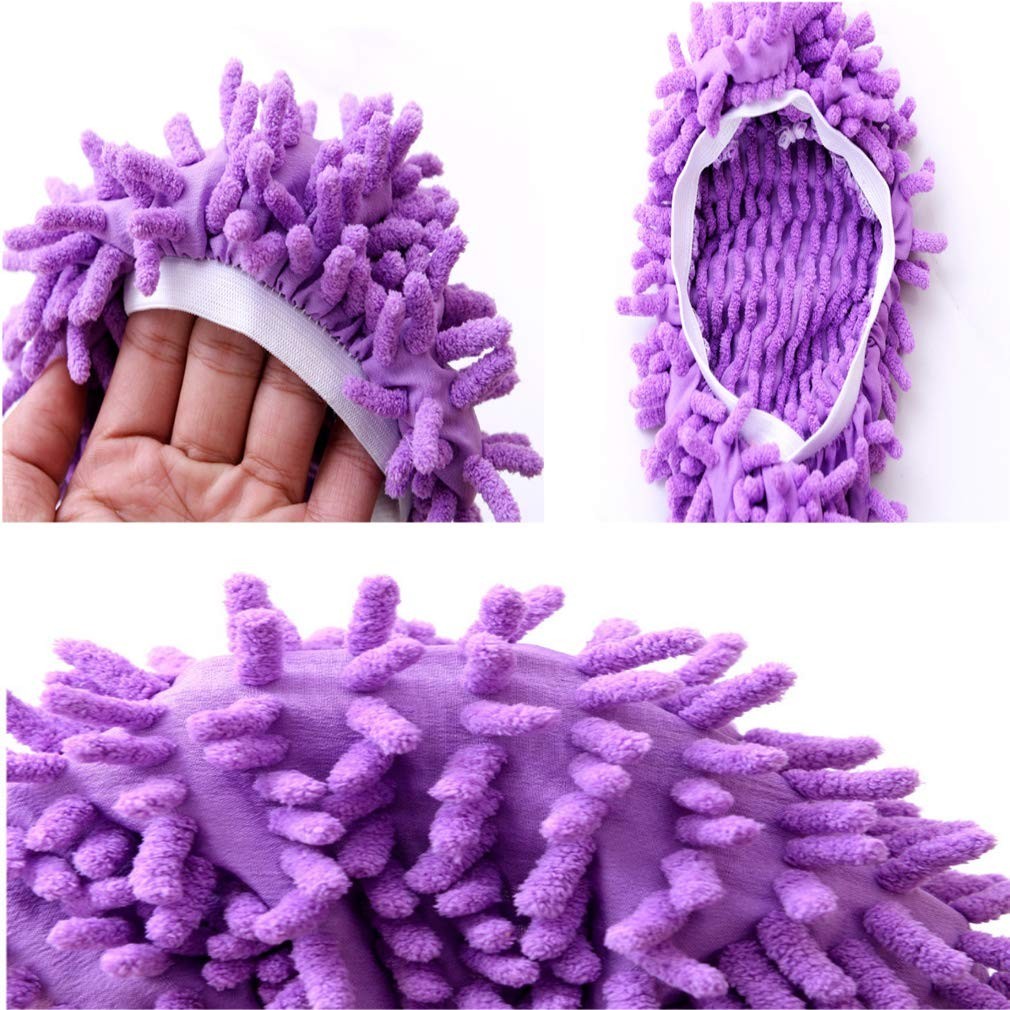 Mop Slippers Shoes 5 Pairs (10 Pieces) – Microfiber Cleaning House Mop Slippers