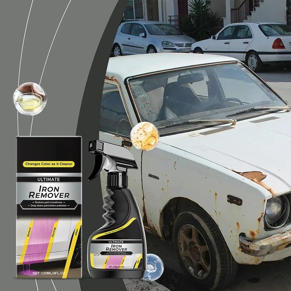 Automotive Rust Remover Spray for Brake Discs, Exhaust Pipes & Stuck Bolts