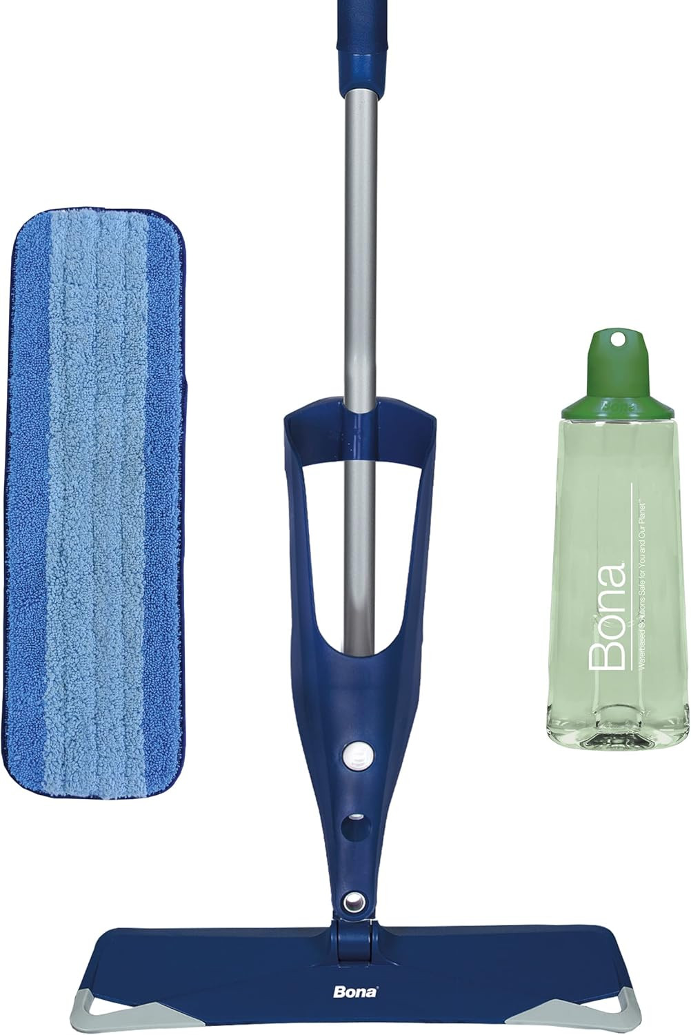 Bona Multi-Surface Floor Premium Spray Mop with Cleaner Refill, 128 Fl Oz