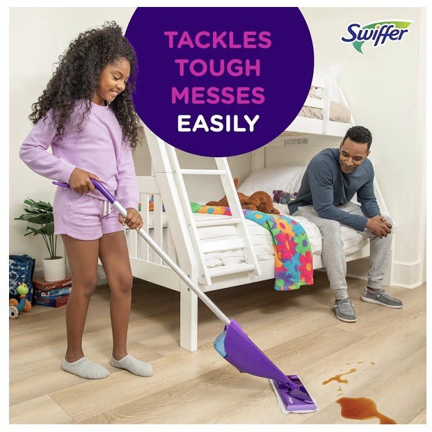 Swiffer WetJet Hardwood Floor Cleaner Refill Pads, 24 Count, Multi-Surface
