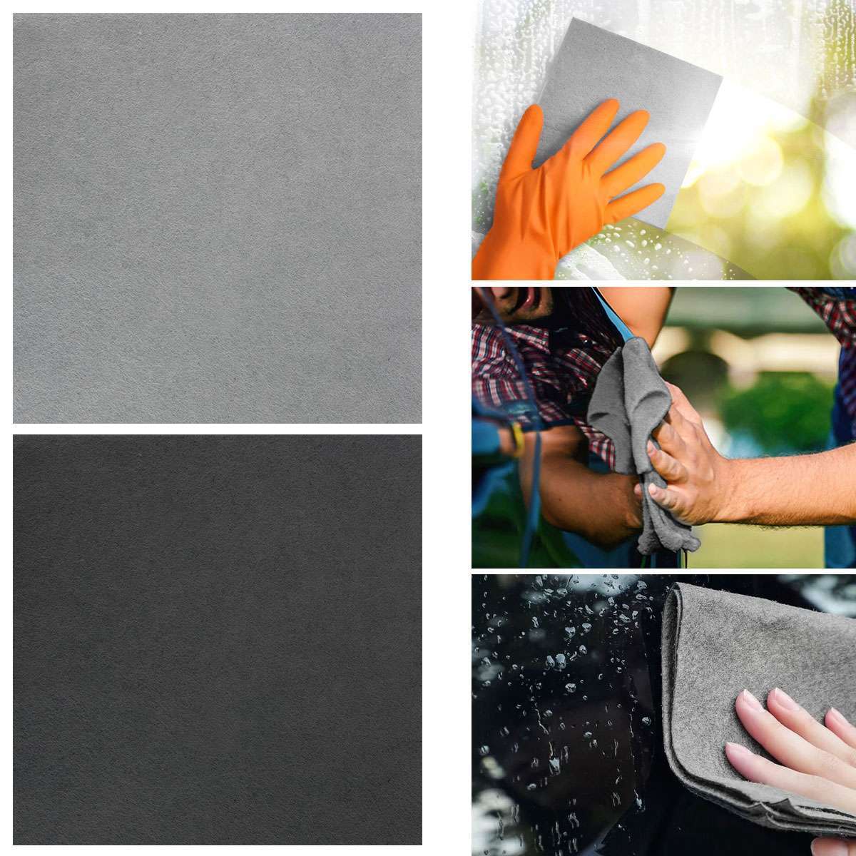 Thickened Magic Cleaning Cloth Streak Free Microfiber Cleaning Reusable Rag