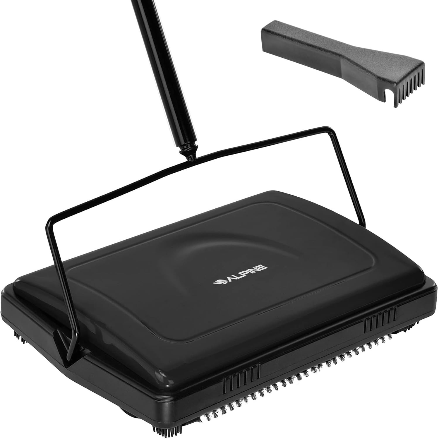 Effortless Cleaning: Cordless Triple Brush Sweeper for Hard Floors and Carpets