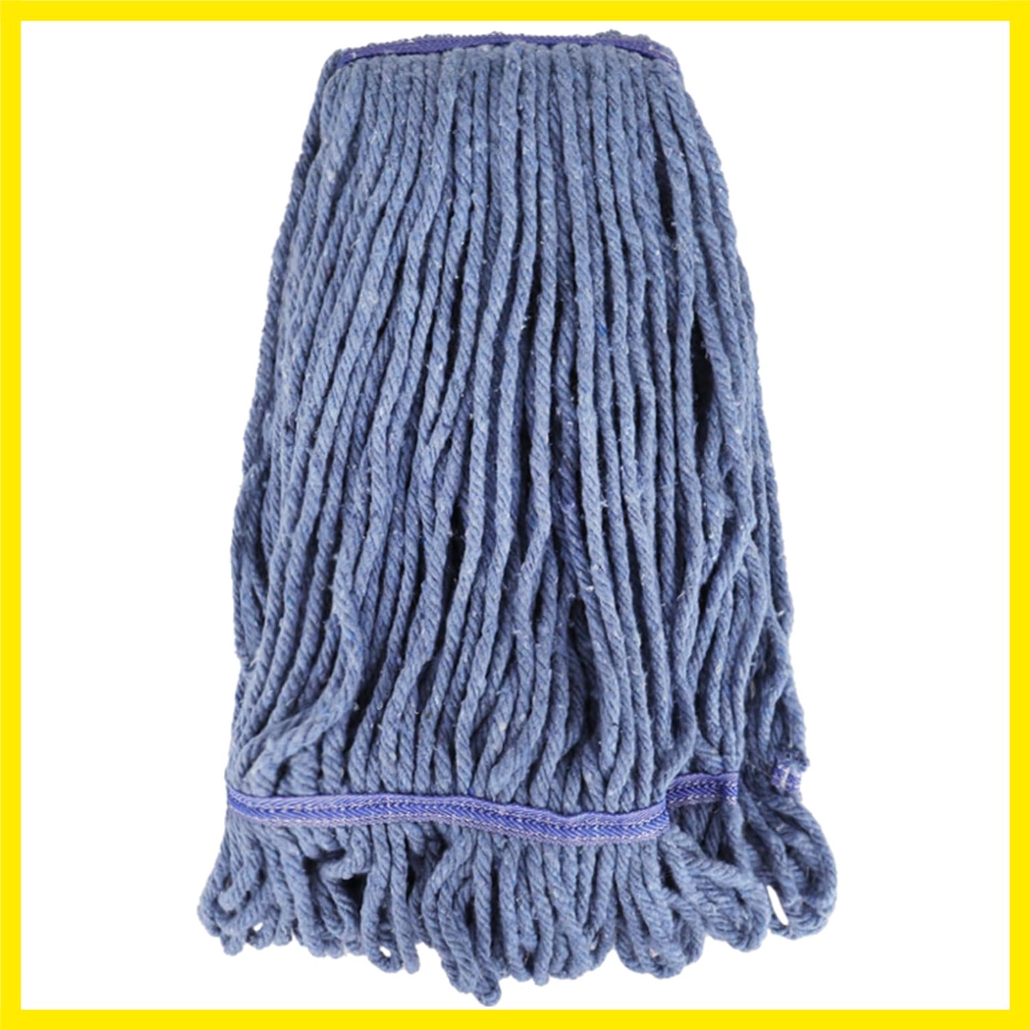 Commercial Heavy Duty Mop Heads Replacement: 1 Pack Industrial Wet Mop Head f…