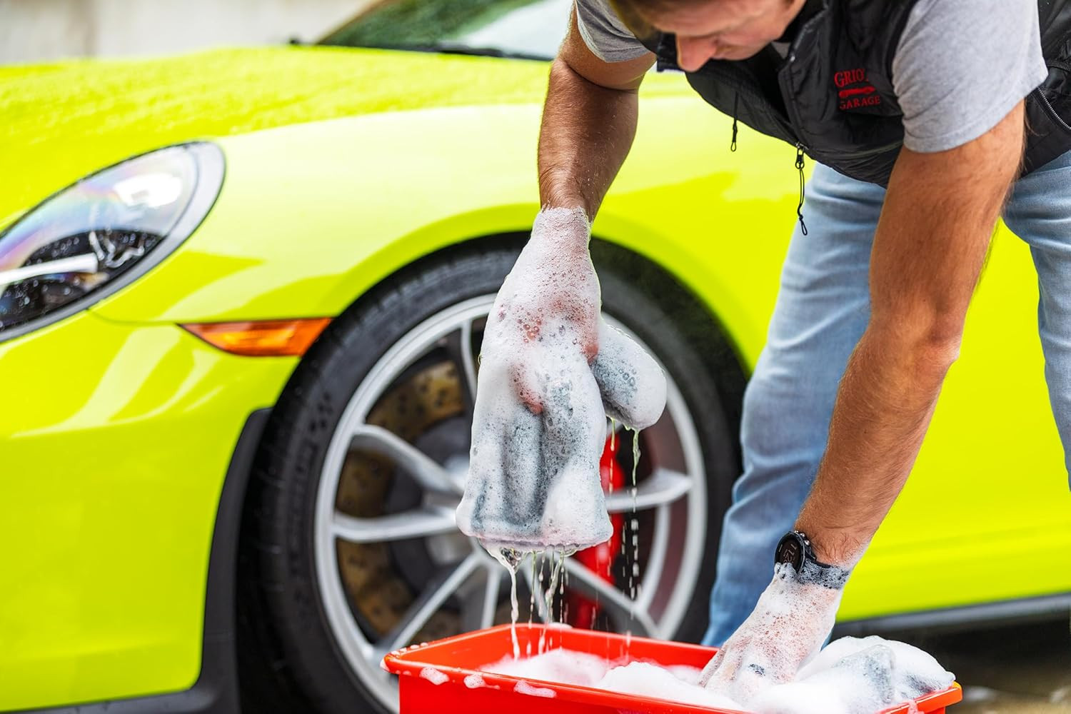 Super-Concentrated Car Wash for Vehicle Washing and Cleaning, Foaming Liquid Soa