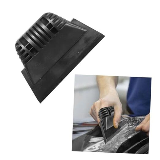 Small Squeegee, PPF Window Tint Squeegee, Rubber Non-Slip Handle Tint Black