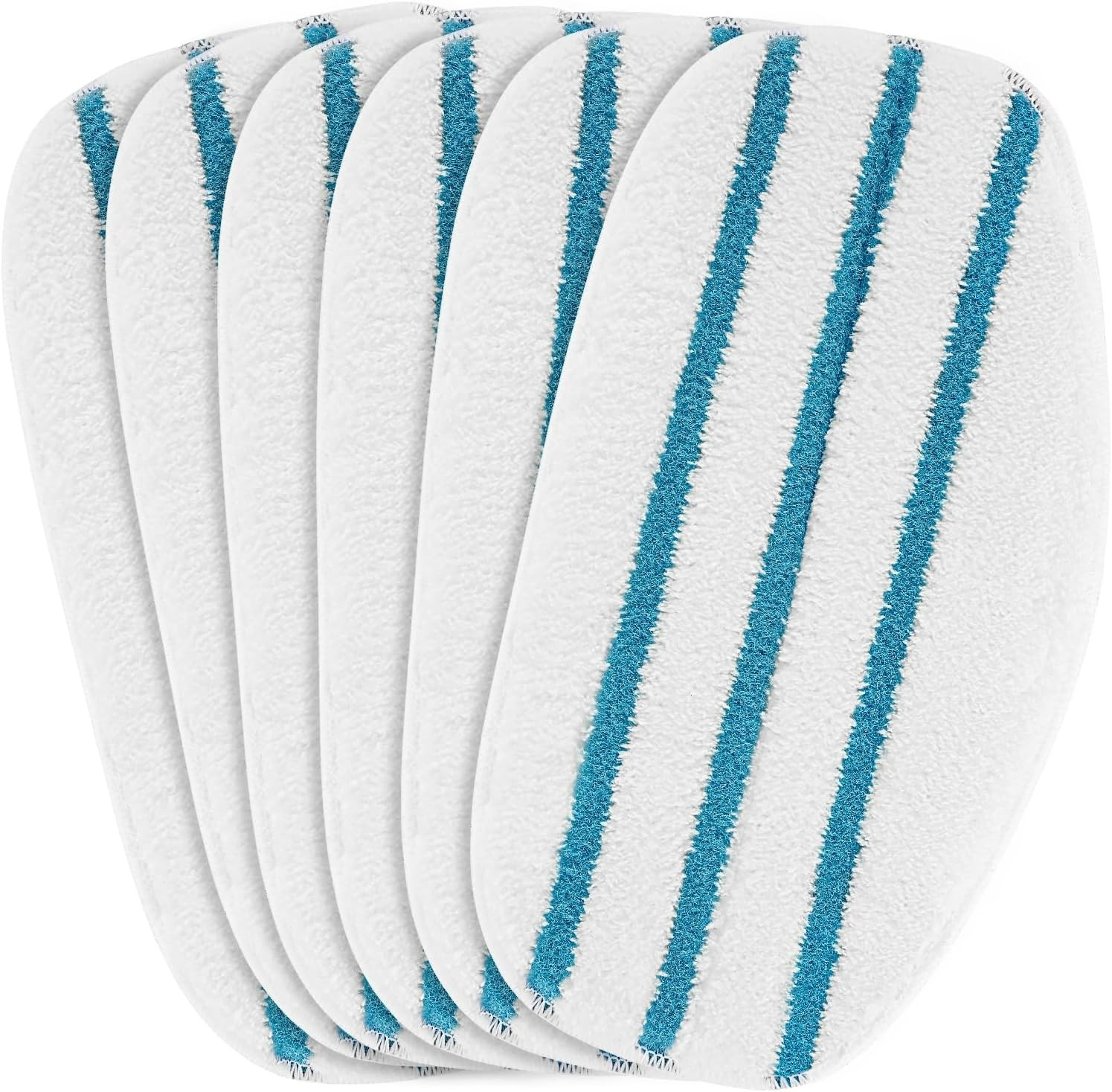 Soft Microfiber Replacement Steam Mop Pads for PurSteam ThermaPro – 6 Count