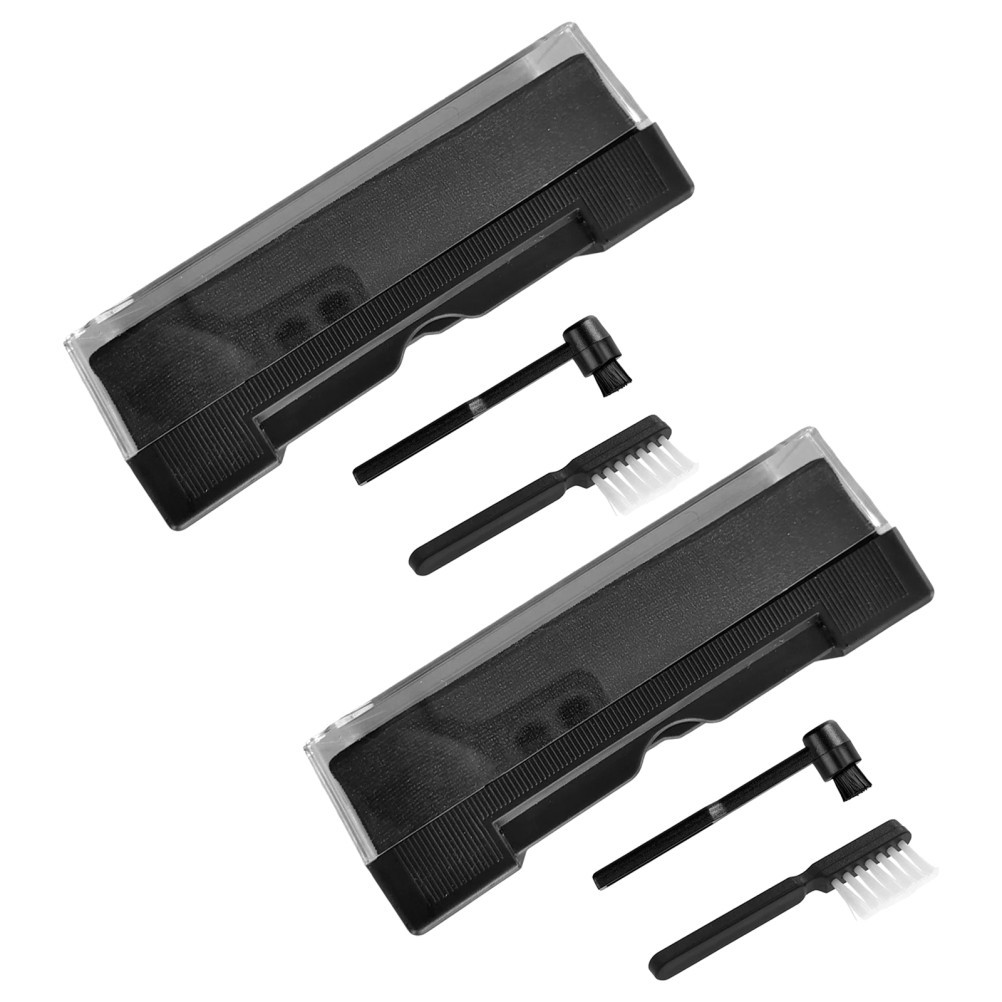 2 Sets Vinyl Record Player Cleaning Kit Anti Static Brush Stylus