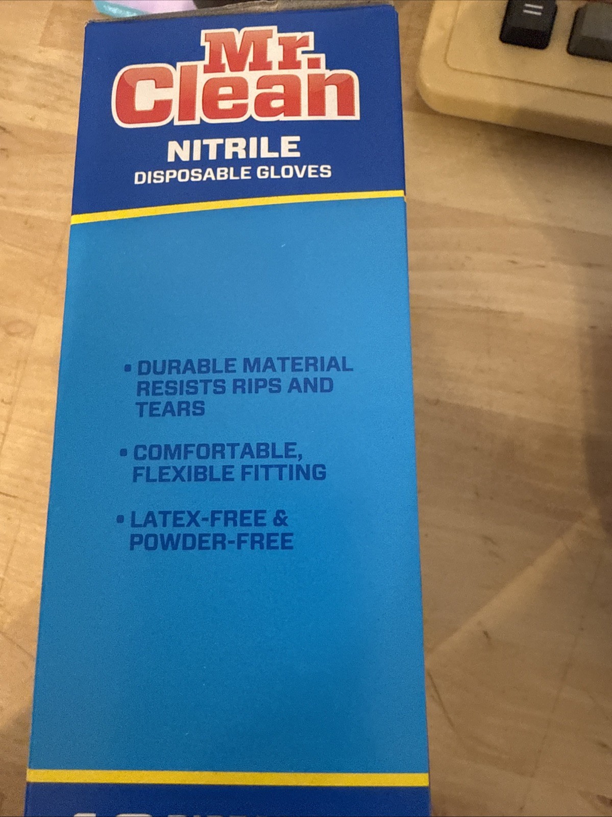 Mr. Clean Nitrile Gloves ~Latex Free/Powder Free~ (40 Gloves Per Box)