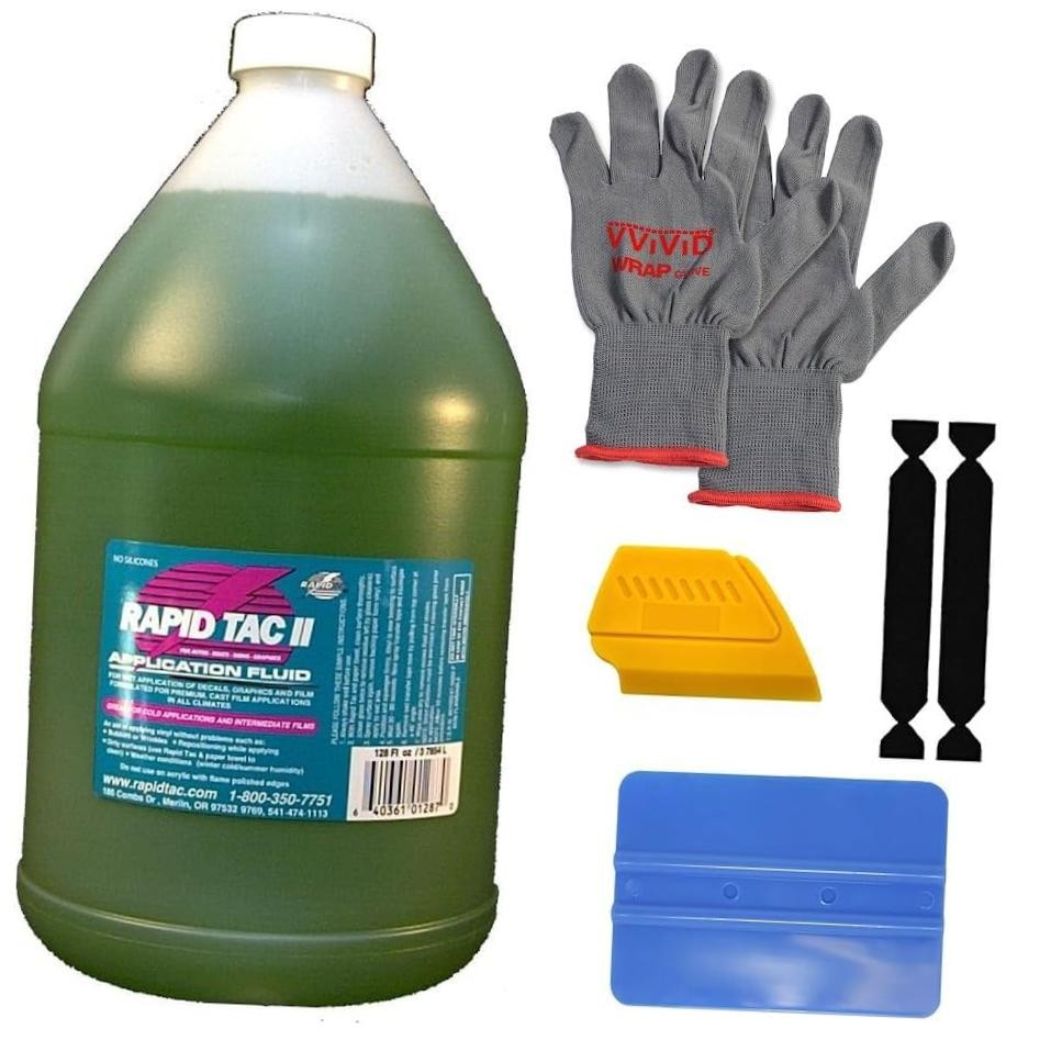 128 oz Fluid for Bubble-Free Graphics Installation, Bubble-Free Fluid