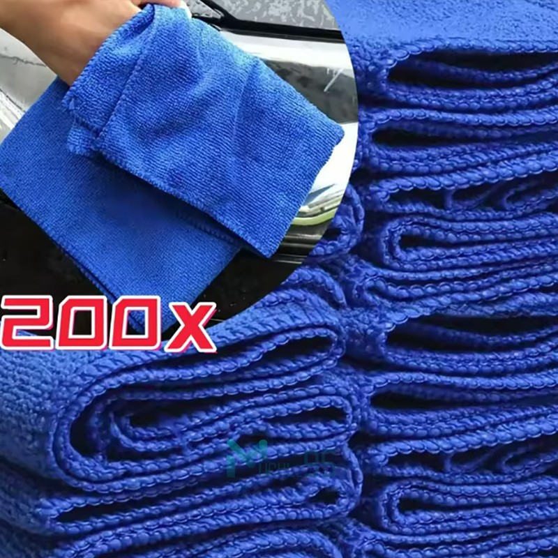 200 Microfiber Towel Cleaning Cloth for LED TV Computer Tablet Auto Detailing