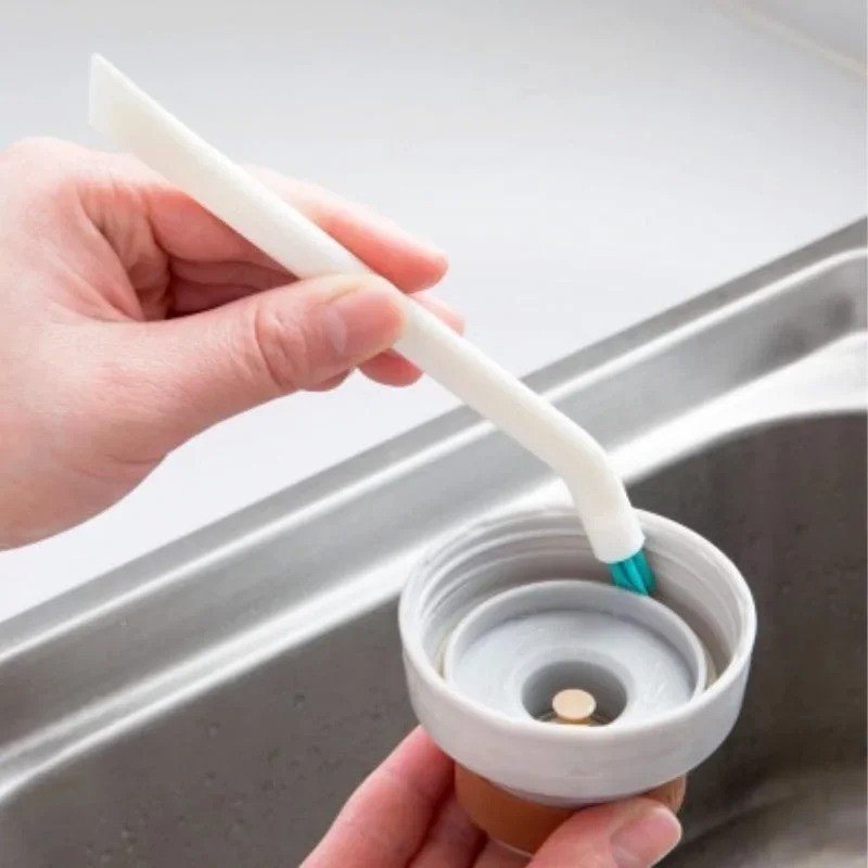 2pcs Long Handle Gap Cleaning Brush Set Baby Bottle Cleaner Tools – NEW