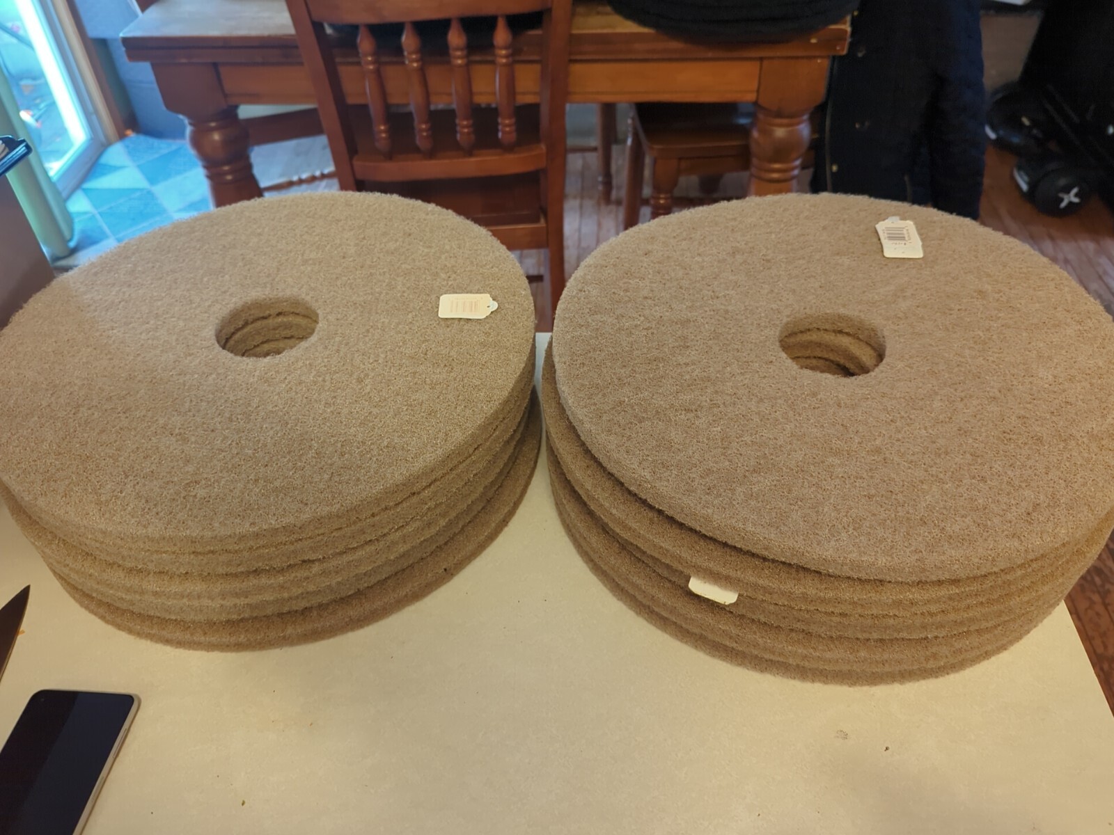 Gator 6746 Tan Floor Maintenance Polishing & Buffing Pad 17 Dia. in. (Pack of 5)