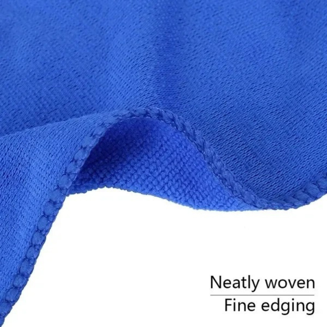 Microfiber Cleaning Cloth Set of 50 Towel Rag Car Polishing Detailing No-Scratch