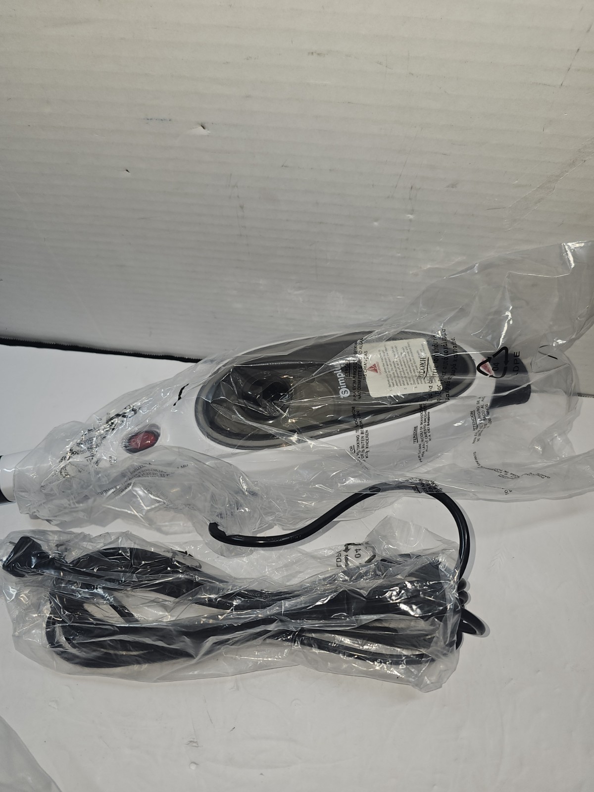 SIMPLUS Steam Mop, 8-in-1 Steam Cleaner, 17S Heat Up, Floor Steamer Double-Sided