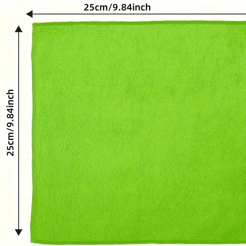10/5/3Pcs Microfiber Cleaning Cloth, Dishwashing Cloth Household Rag Kitchen Bat