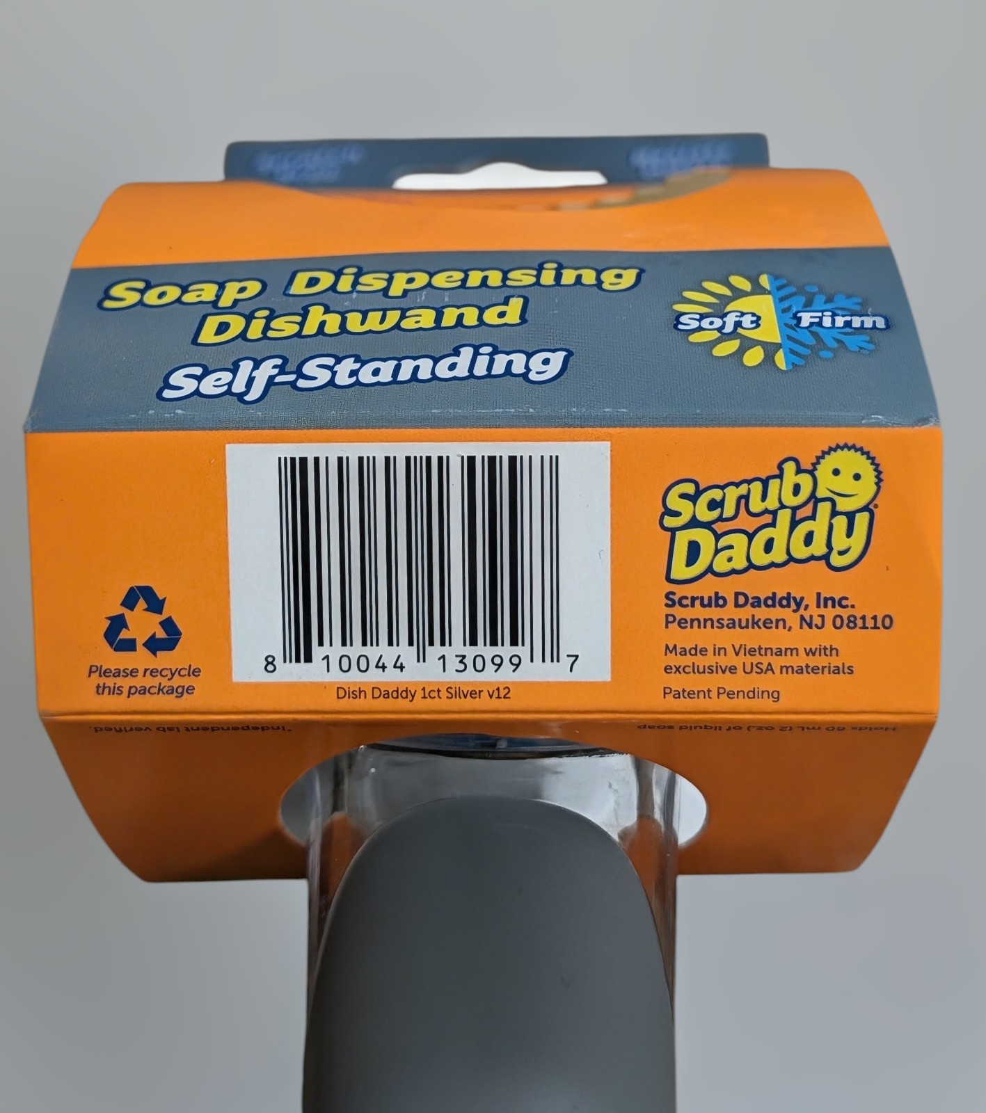 ScrubDaddy Dish Daddy Soap Dispensing Dishwand – Self-standing – Scratch Free