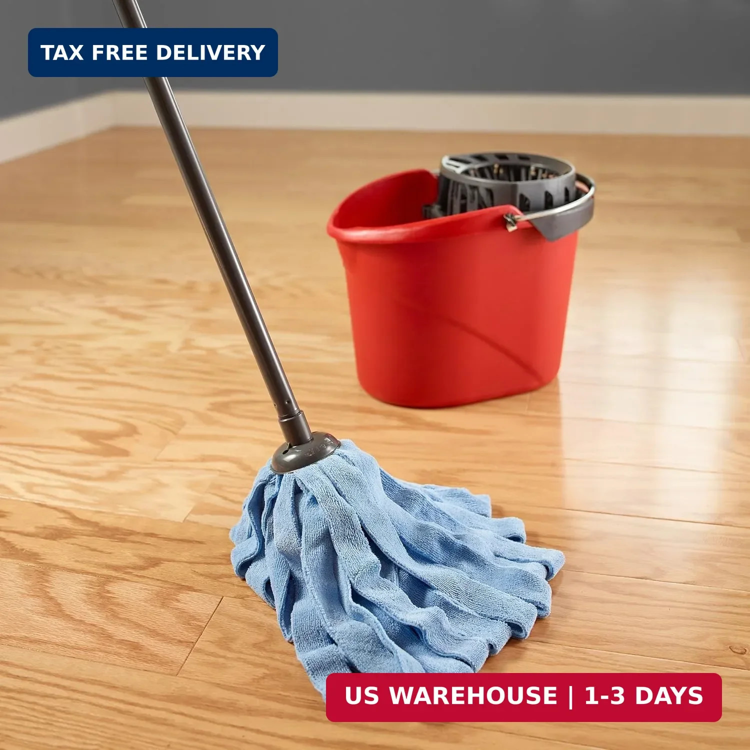 O-Cedar Microfiber Cloth Mop Refill, Blue 1 Count (Pack of 1),