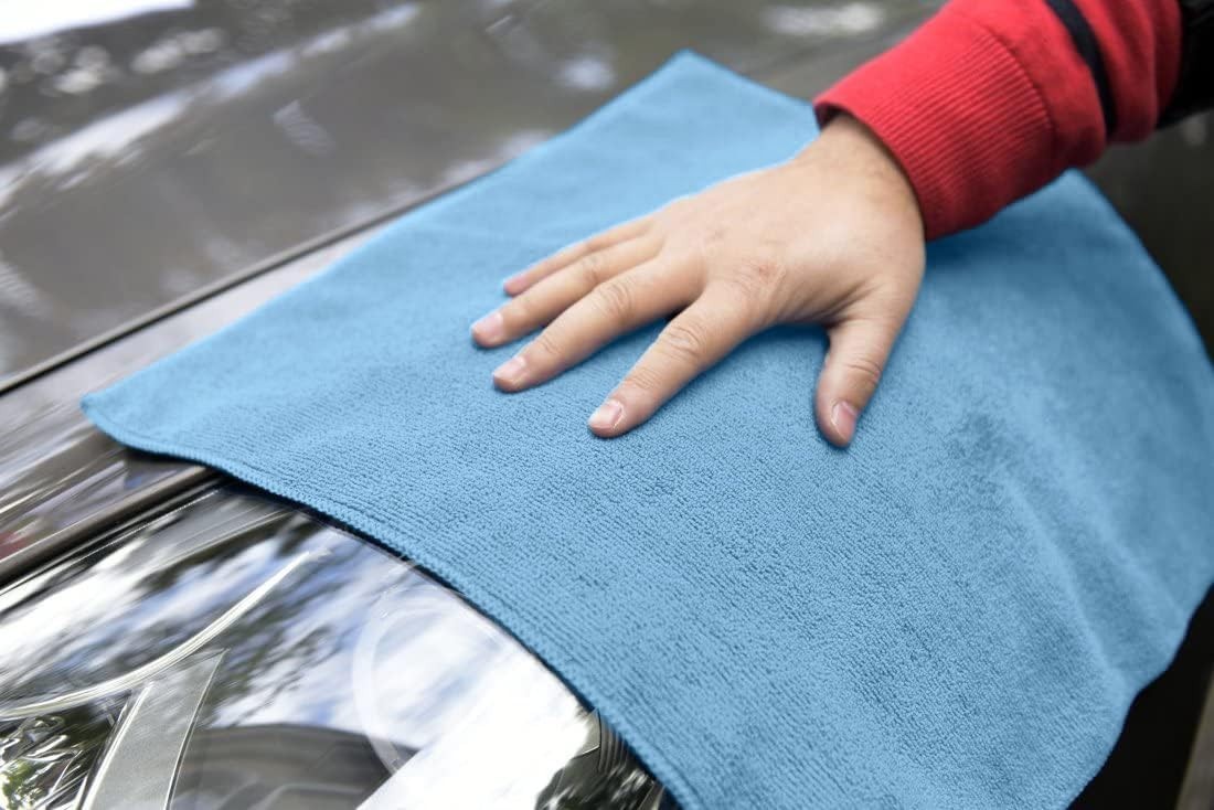 Highly Absorbent Microfiber Cleaning Rags – 36 Count, Perfect for Home & Auto