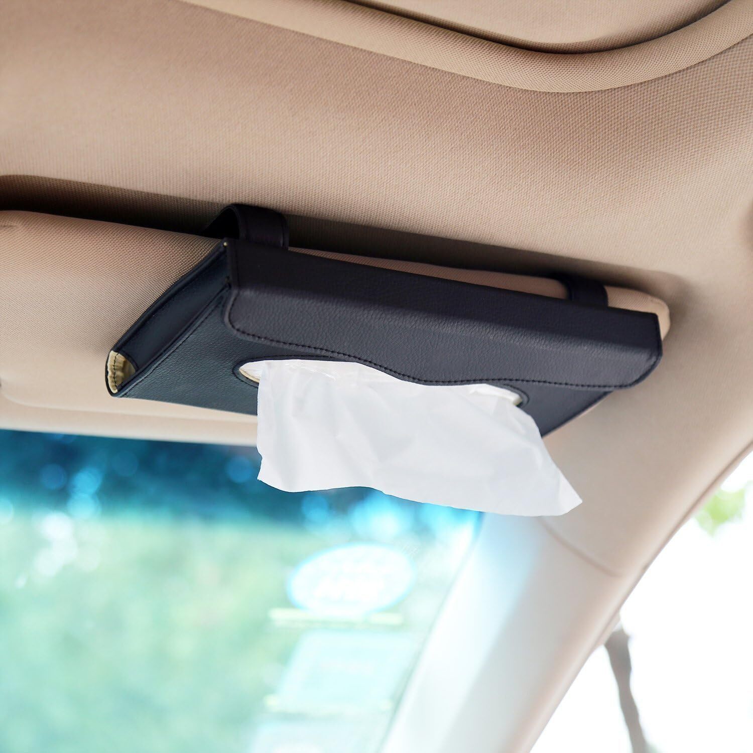 Car Case Visor Facial Tissues Refill 3 Ply Tissue Wipes 6 Refills (3 Bags)