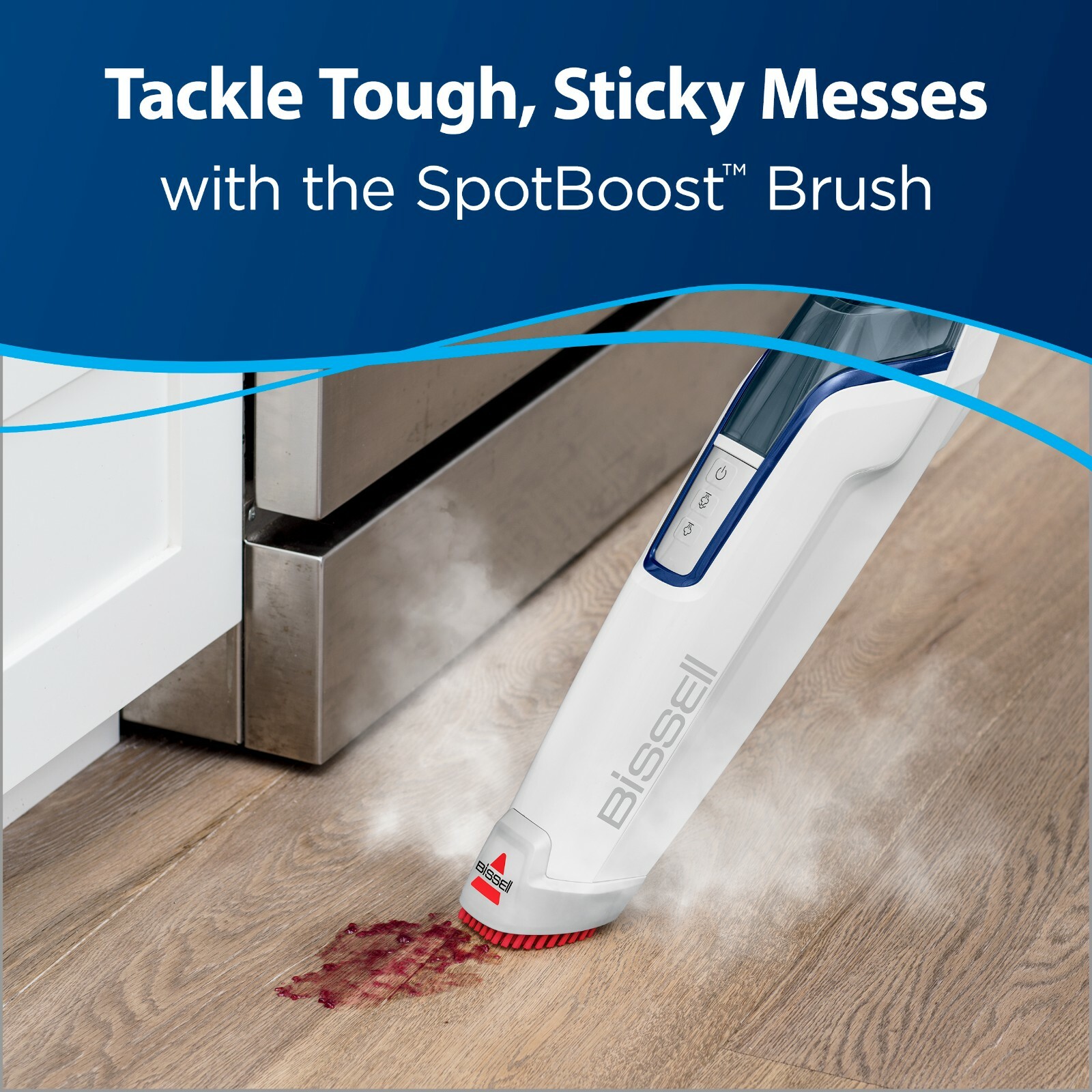 Bissell PowerFresh Deluxe Hard Floor Natural Steam Mop Cleaner | 1806 NEW!