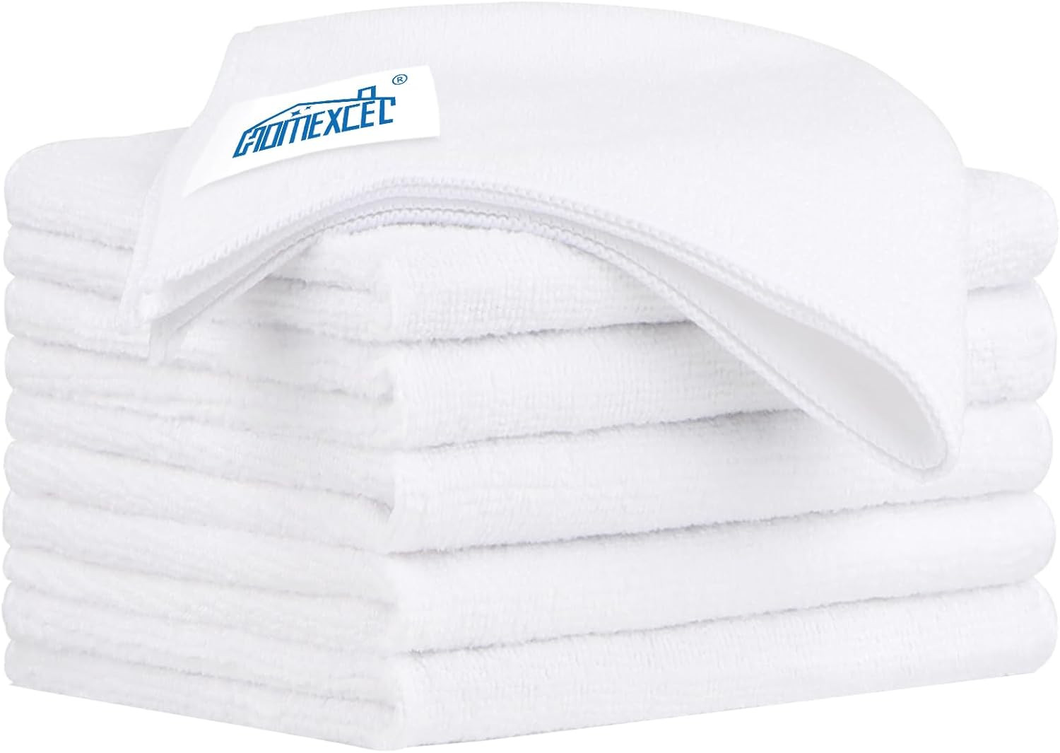 Purple Microfiber Cleaning Cloth 12 Pack 12.5 X 12.5 Inch Microfiber Towels for