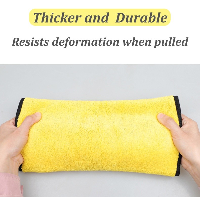 5 pack Microfiber Cleaning Cloth Car Wash Towel Drying Rag Car Polishing towels