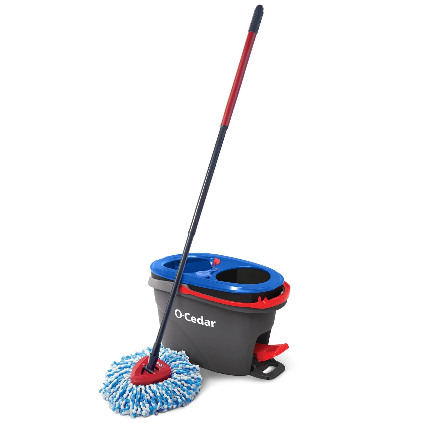 O-Cedar RinseClean Spin Mop & Bucket System, Clean with Water- No Import Fees