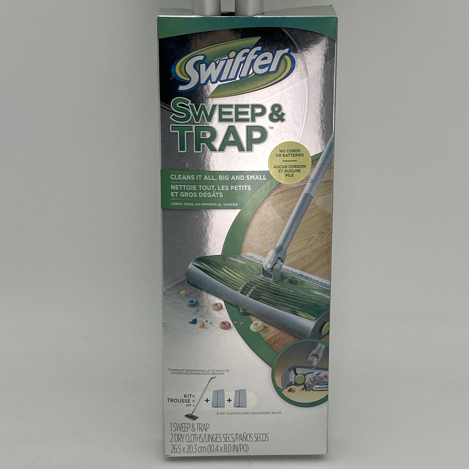 Swiffer Sweep & Trap 2 Dry Cloths Discontinued New In Box