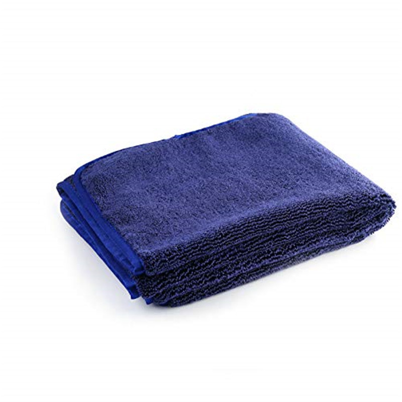 Carcarez Large Water Absorbing Car wash Microfiber Drying Towel Hemming 25 x 36″