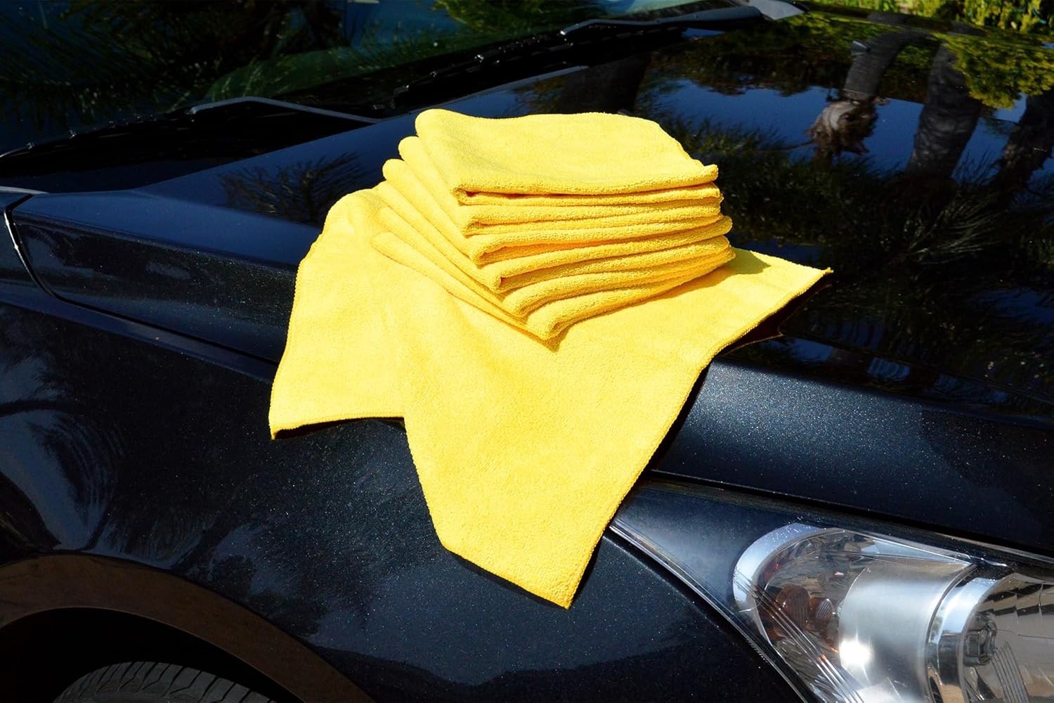 Kirkland Signature Ultra Plus Microfiber Towels Auto Home 16in x 16in – 36 Count