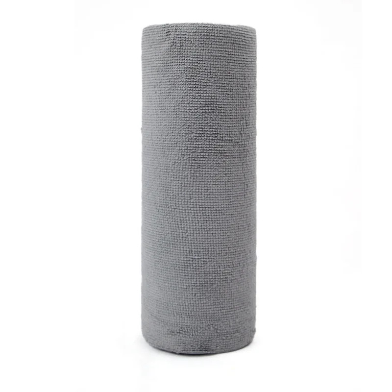 Reusable Microfiber Cleaning Cloth Roll (25x25cm) – Absorbent & Washable for Hom