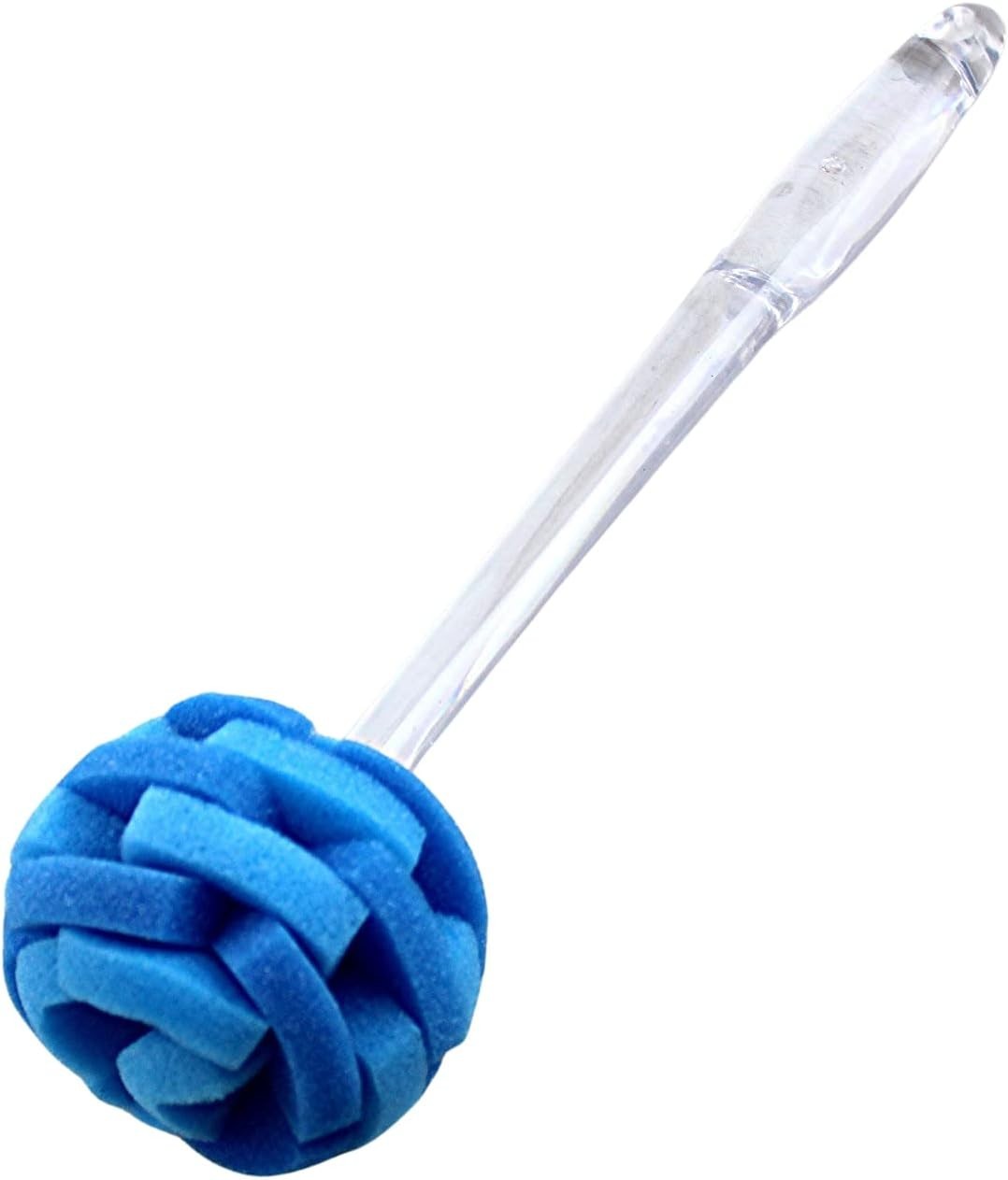 2 Pack Soft Touch Glassware Sponge Puff Dish Brush 11.5″ Multi-Purpose Cleaner