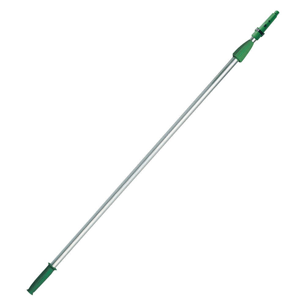 UNGER EZ250 Telescoping Pole,96 in L,Green 3U442